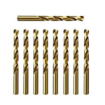 Hss Cobalt Straight Shank Drill Bits